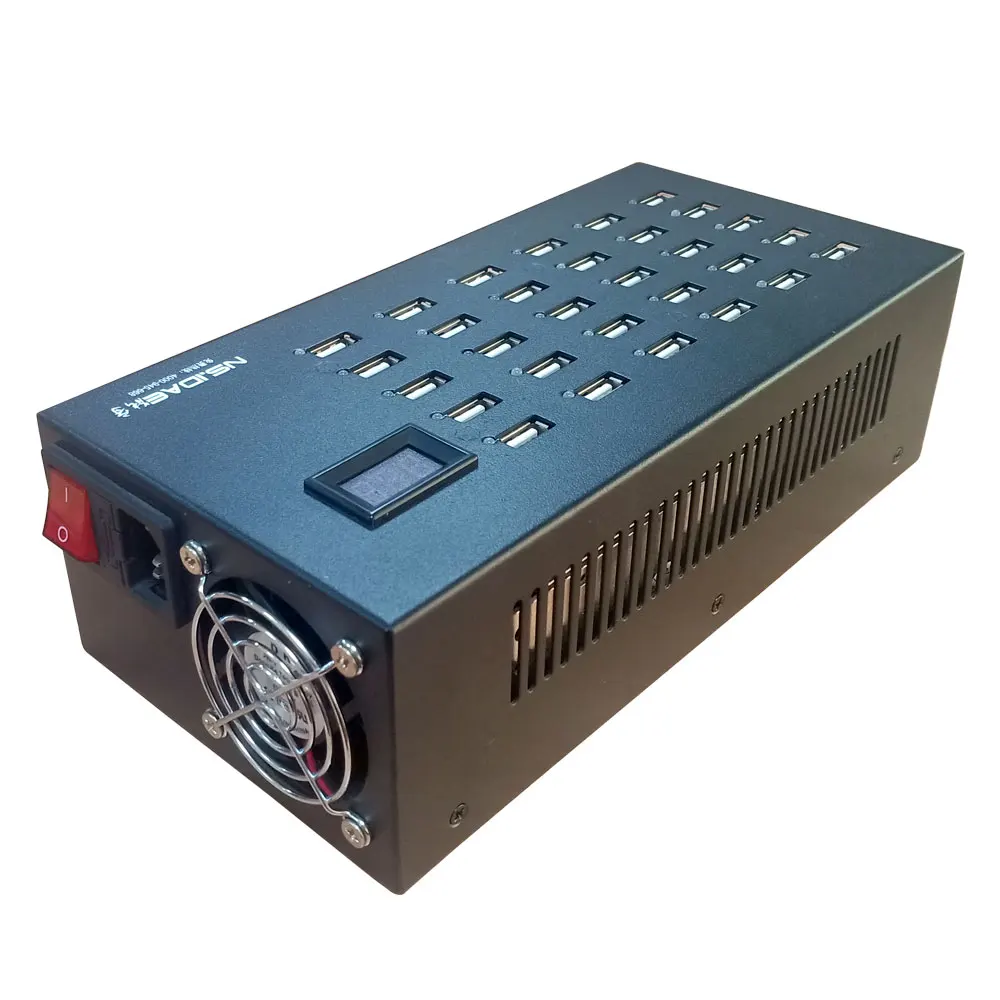 

Latest 4th Generation 300W USB Charging Dock 30 Ports USB Station Multi Port USB Charger Adapter for Hotel School Hospital