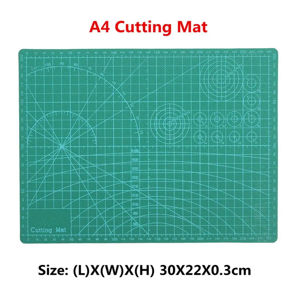 

A4 PVC Self Healing Rectangle Grid Lines Cutting Mat Tool Plastic Cutting Board Mat Double-sided Cutting Pad Craft DIY Cut Tools