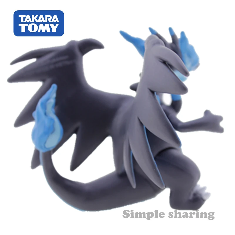 Takara tomy tomica moncolle ex esp 08, фигурки Покемон, Детские литые игрушки, детские куклы из смолы, забавная Волшебная детская безделушка mega charizard