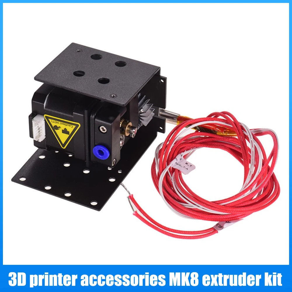 

3D Printer Extruder Metal Remote Extruder Feeding Kit for Anet A8 Plus 3DPrinter PLA/ABS 1.75mm Printing Filaments DIY Accessory