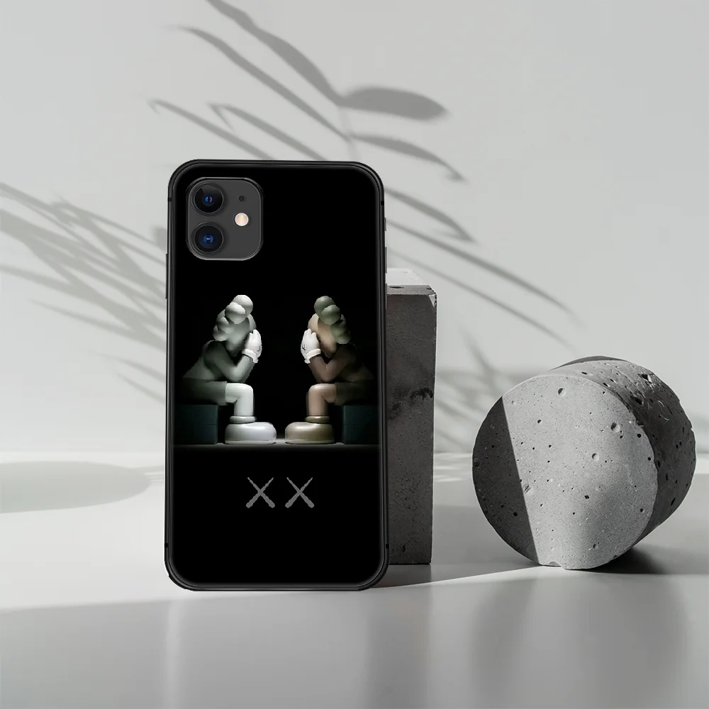 

trend brand kaw painting Phone Case Cover Hull For iphone 5 5s se 2020 6 6s 7 8 12 mini plus X XS XR 11 PRO MAX black Waterproof