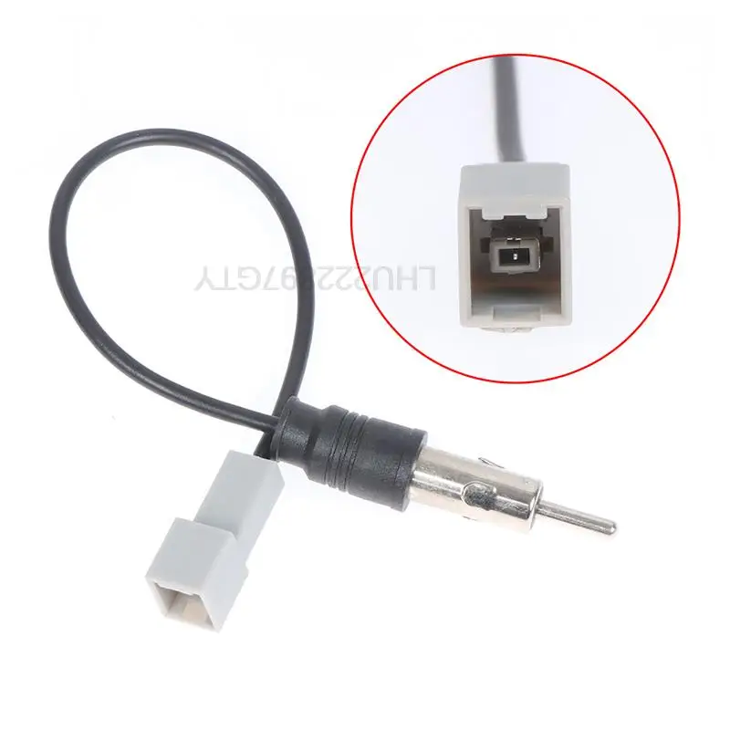 

Car Antenna Adapter Female Connector FM Radio CD Wire Cable For Borrego Carens