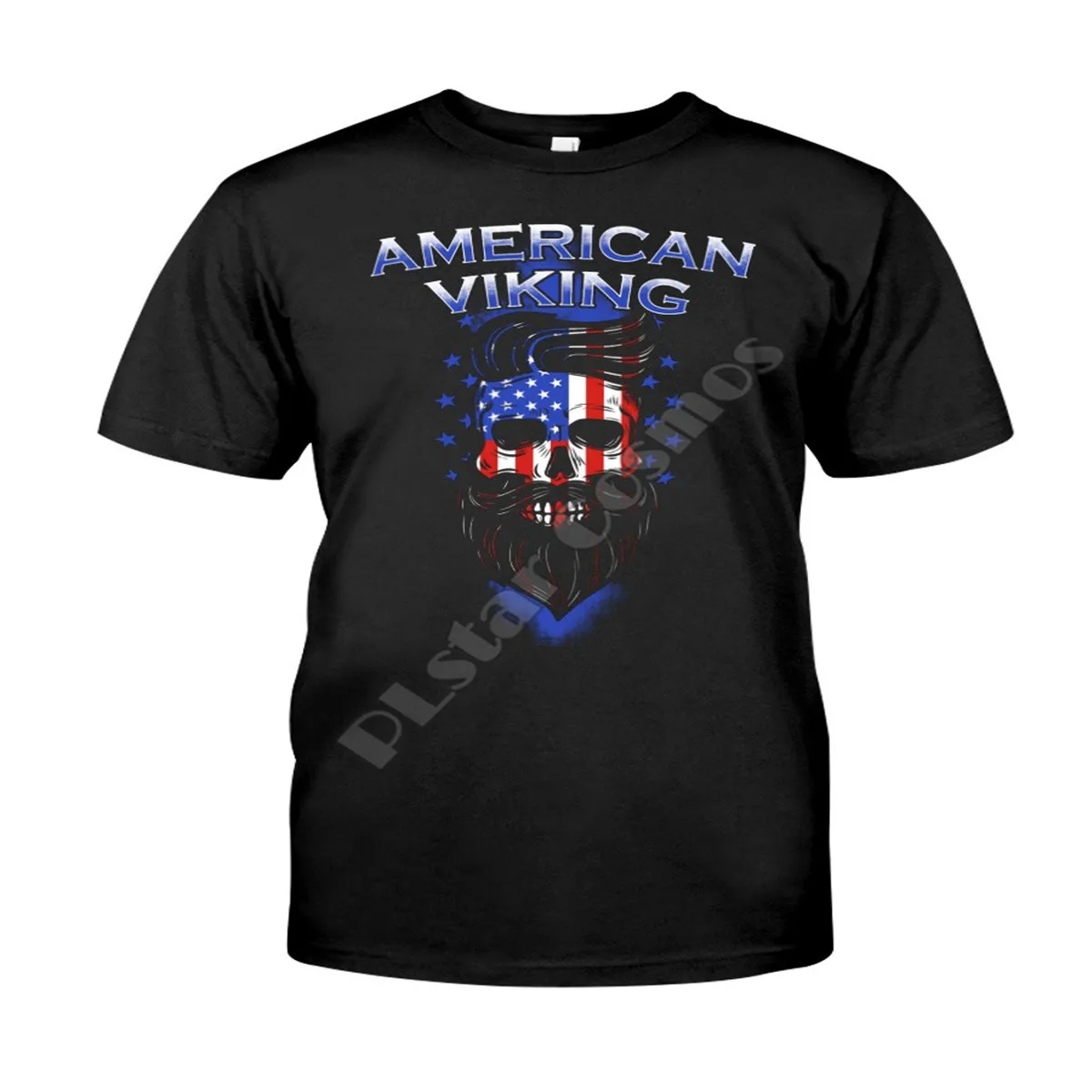 

American Viking Classic T-Shirt Summer cotton t shirts Women for Men Casual Tees Short Sleeve