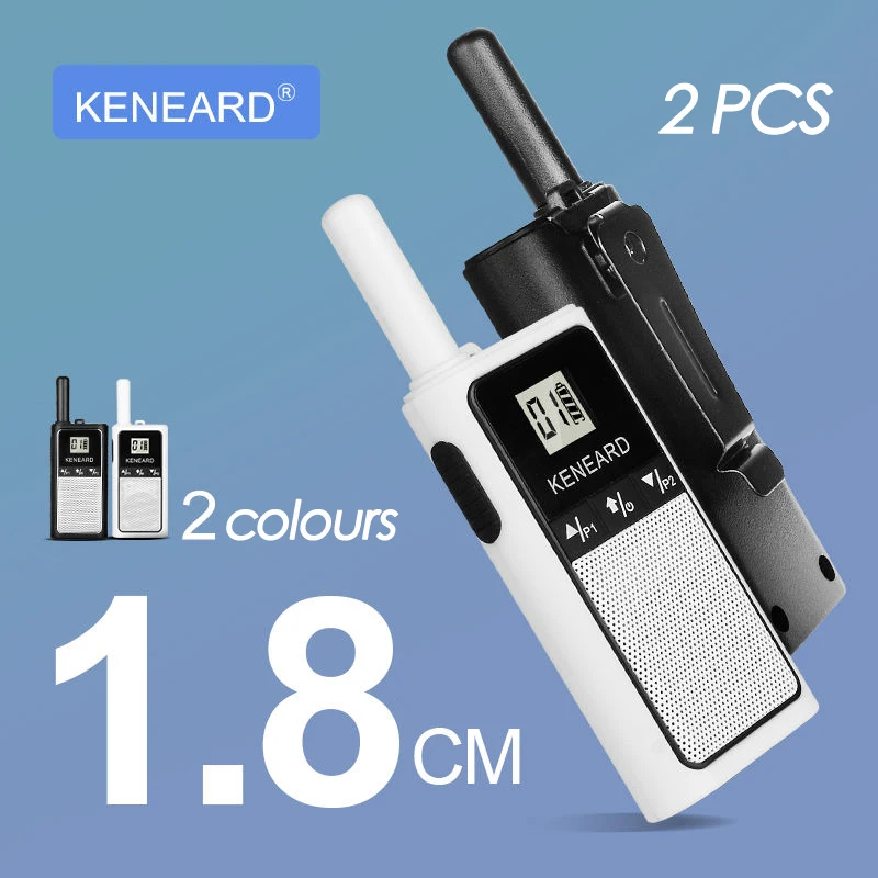 KENEARD Мини Портативная рация 2 шт. радиостанцией специалистов Ручной радио