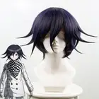 Morematch аниме Danganronpa V3 Killing Harmony Ouma Kokichi короткий парик косплей костюм данганронпа термостойкие синтетические парики