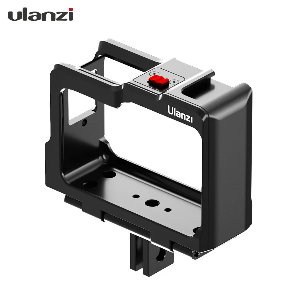 

Чехол для Камеры Ulanzi C-ONE R из алюминиевого сплава, монтажный кронштейн с двумя креплениями для холодного башмака, резьба 1/4 для камеры Insta360 ONE ...
