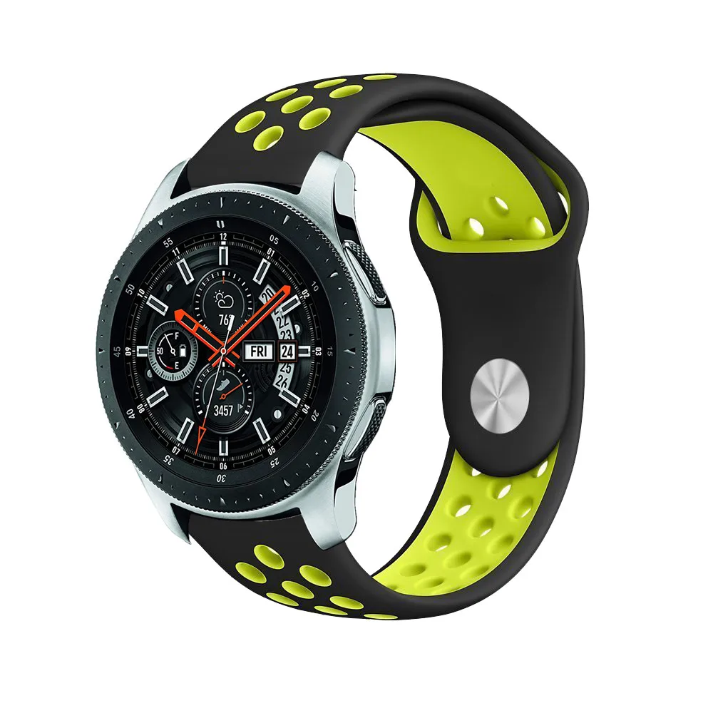 Силиконовый сменный ремешок для Samsung Gear S3 Frontier Classic Band 20 мм S2 | Наручные часы