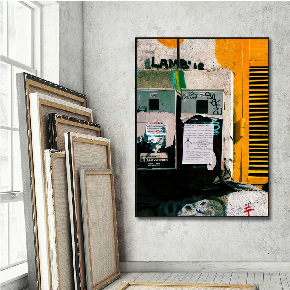 

Country House Wall Painting HD Anime Poster Home Decorative Painting Room Decoration Hanging Pictures for Living Room Teen