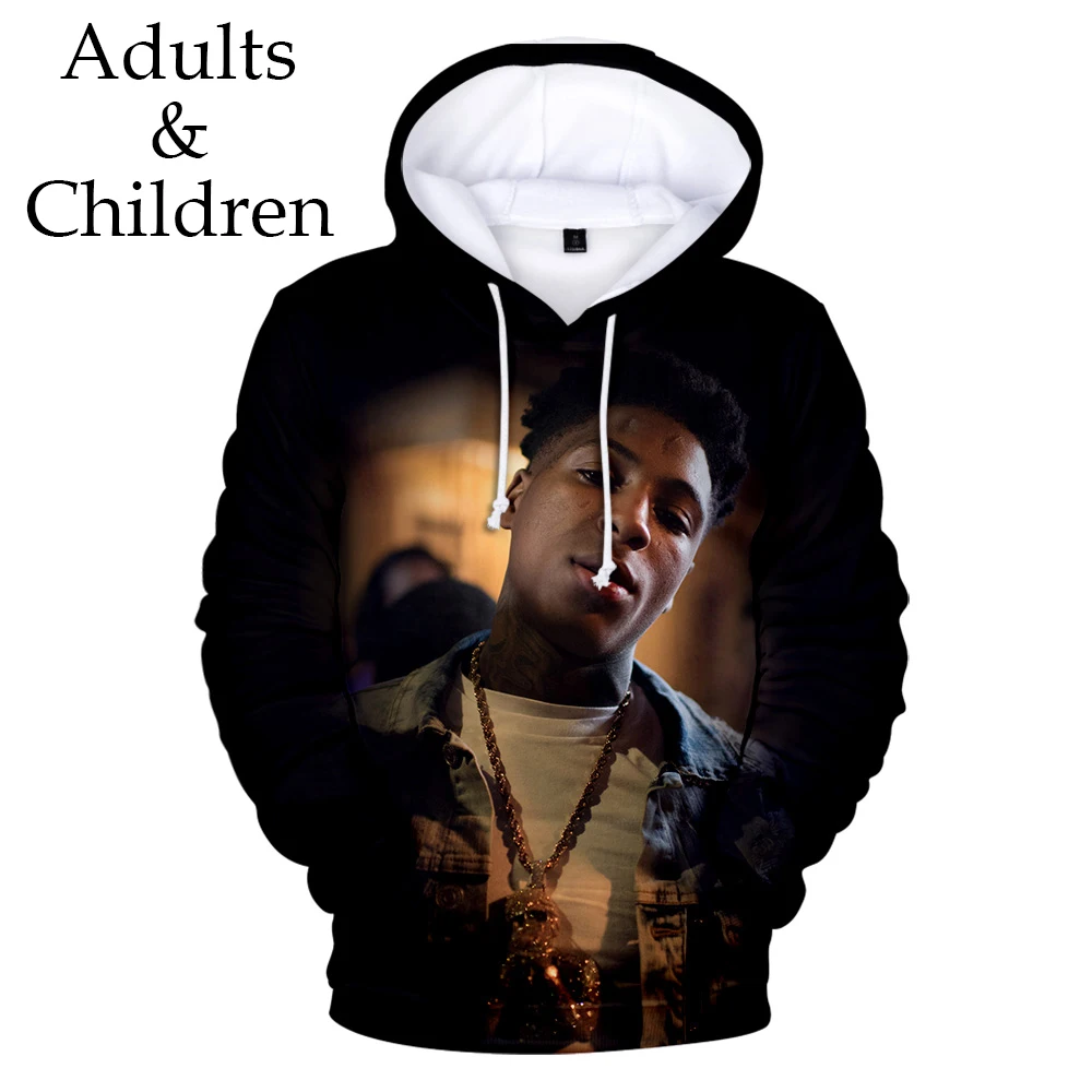 

Красные толстовки с капюшоном 3D YoungBoy никогда больше не сломались толстовки для мужчин и женщин свитшоты Харадзюку детский осенний пуловер ...