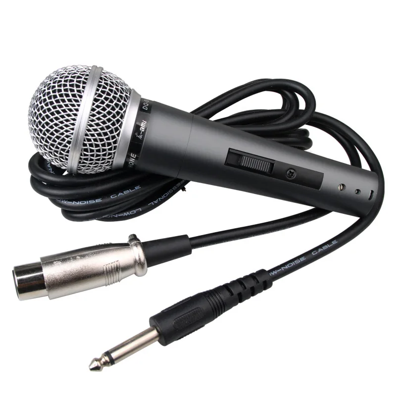Microphone for SHURE SM58S Top Quality Vocal Dynamic SM58-LC SM 58 SM58 Microfone Professional Karaoke KTV Stage Show | Электроника