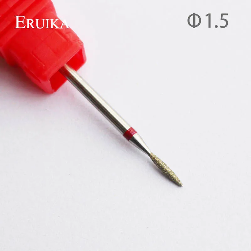 ERUIKA 8 типов алмазное сверло для ногтей, ротационное сверло для педикюра, инструменты для педикюра, электрический аппарат для маникюра, аксессуары, фрезы для ногтей - Цвет: NO3