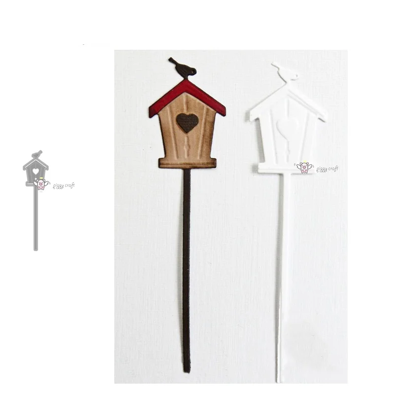 

Металлические штампы с изображением леса птицы дома