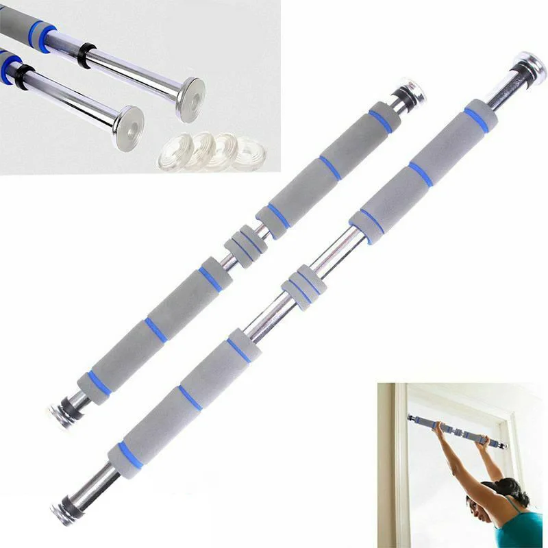 

Indoor door horizontal bar pull-ups fitness equipment home indoor wall free punching single pole 60-100 cm