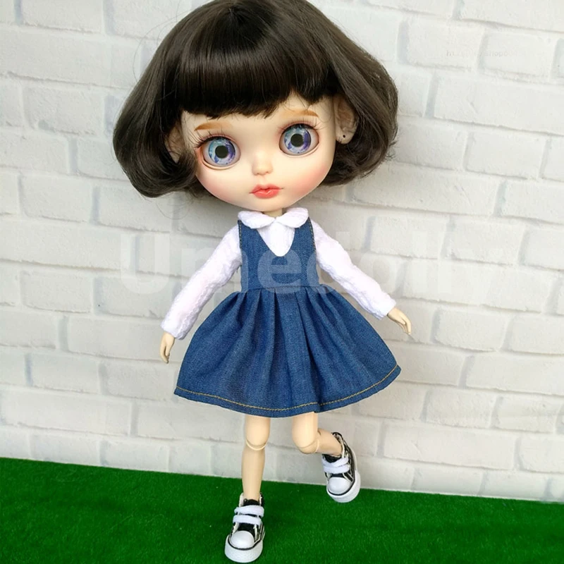 1 шт. милое студенческое платье для Барби OB24 Obitsu 27 Blyth 1/6 BJD кукла одежда аксессуары