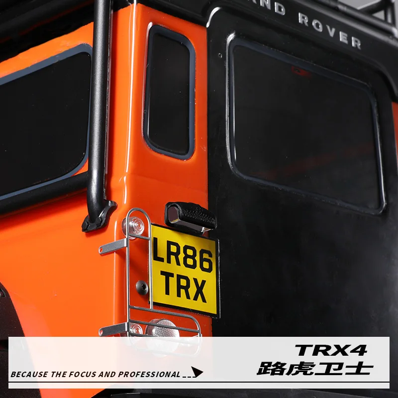 Радиоуправляемый светильник для номерного знака для Traxxas TRX4 TRX-4 Defender Wrangler 90046 KM2 RC запчасти для автомобилей