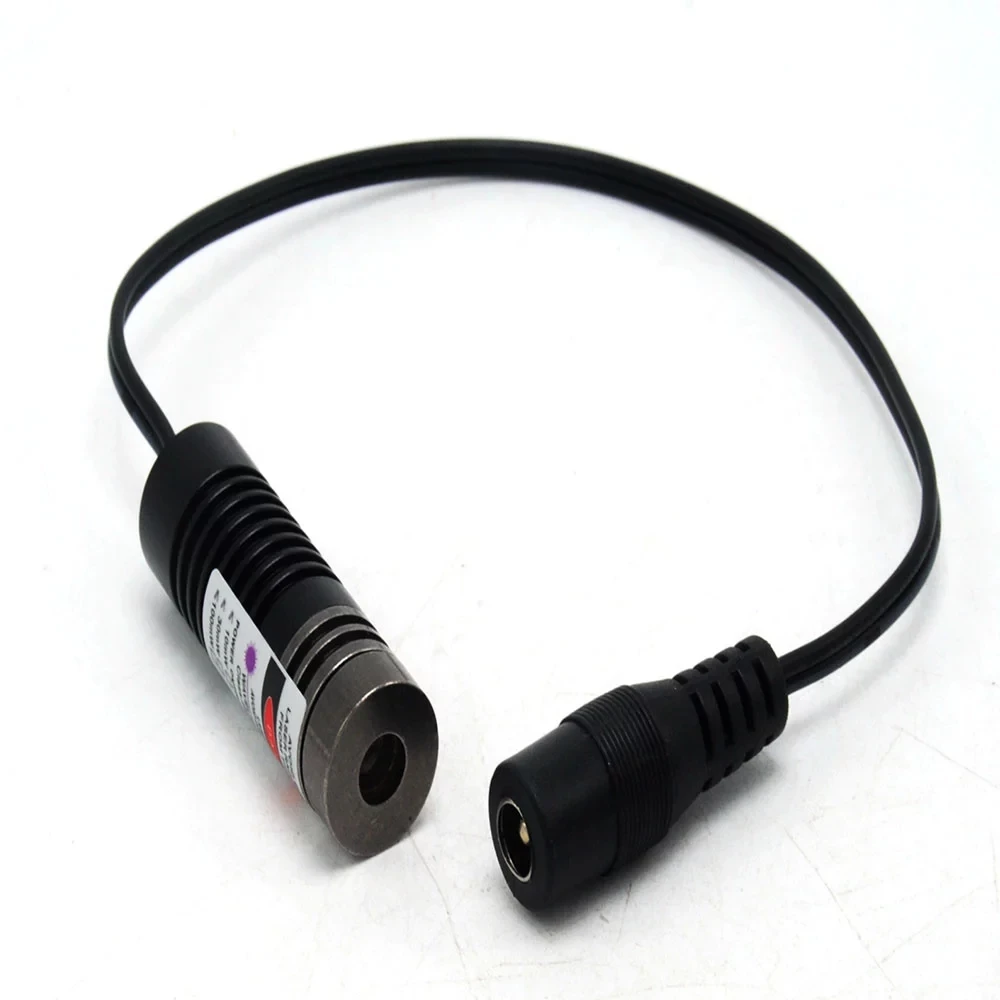 

Промышленный 405nm 100 мВт Фиолетовый Blue3V-6V лазерный диод Dot Модуль 14,5x45 мм лазер