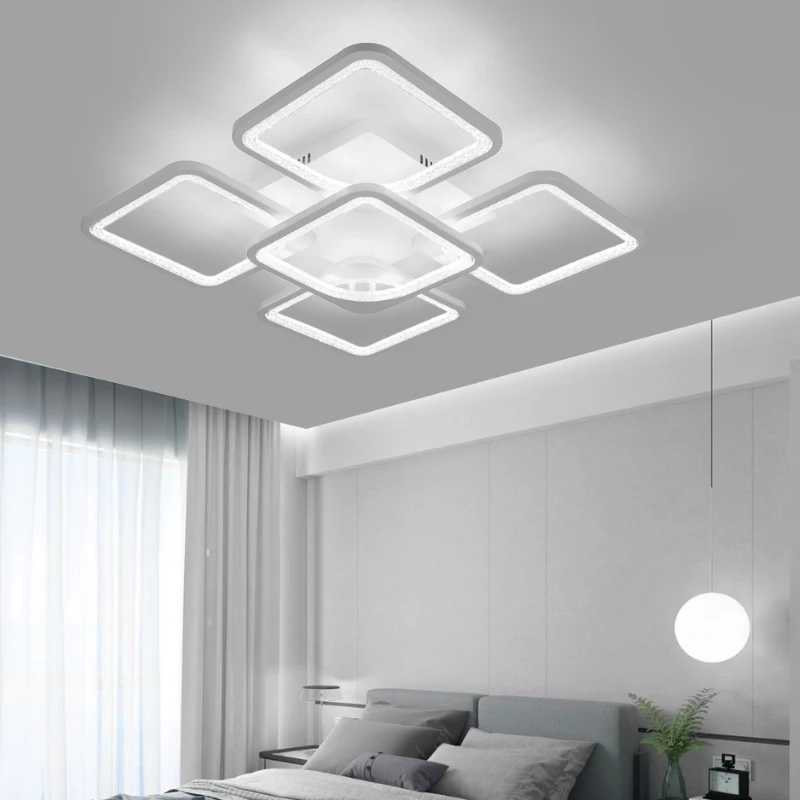 

Nordic Minimalist LED Chandelier Living Room Bedroom Ceiling Lamp Corridor Aisle Light Factory direct sales