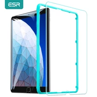 esr tempered glass for ipad 8th 7th gen 10 2 2019 air 3 for ipad pro 10 5 screen protector 9h glass film for ipad 7th gen air 3