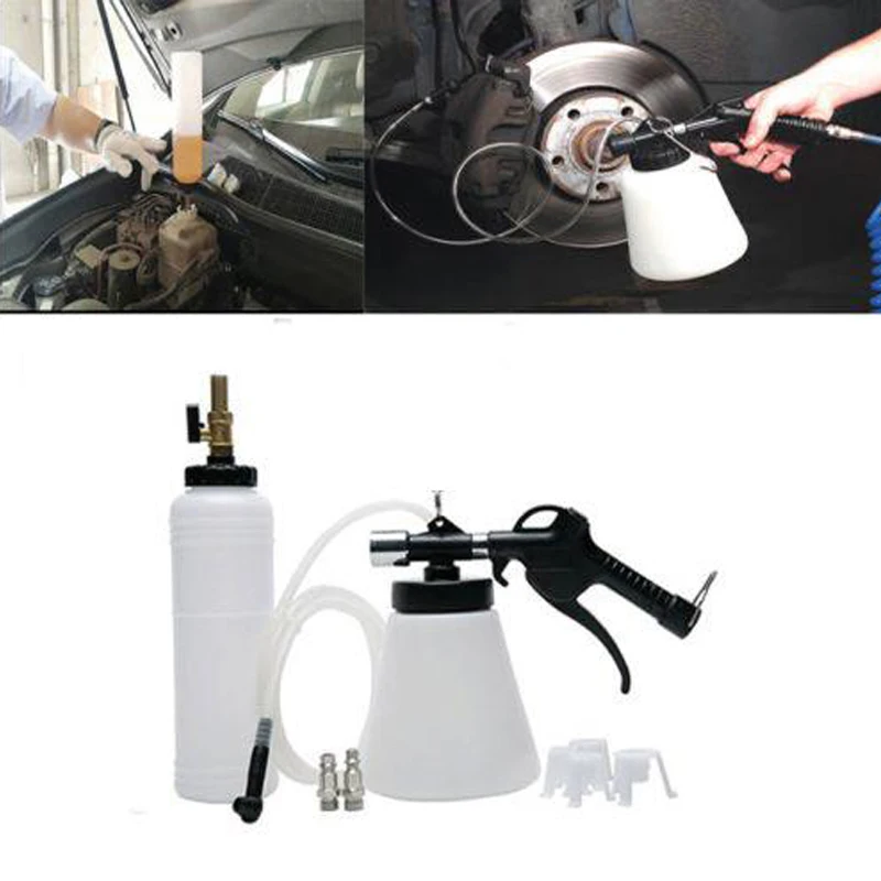 

Пневматический тормозной инструмент для прокачки жидкости, ручной автомобильный экстрактор воздуха, сцепление, масляный насос, набор для п...