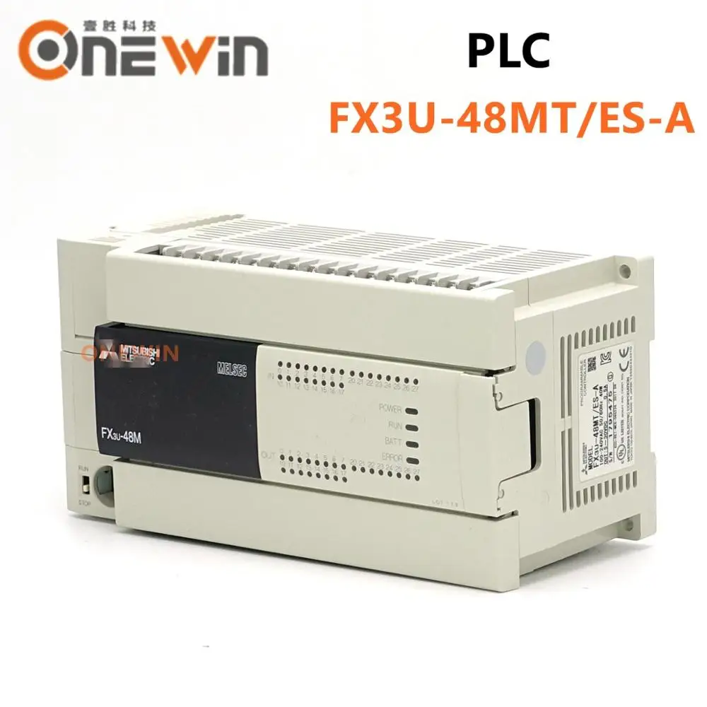 Новый и оригинальный FX семейный PLC контроллер FX3U 48MT/ES программируемые