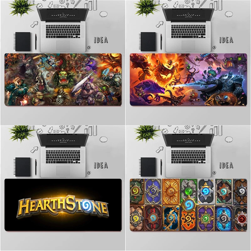 

Maiya Top Quality Hearthstone Unique Desktop Pad Game Mousepad Free Shipping Large Mouse Pad Keyboards Mat