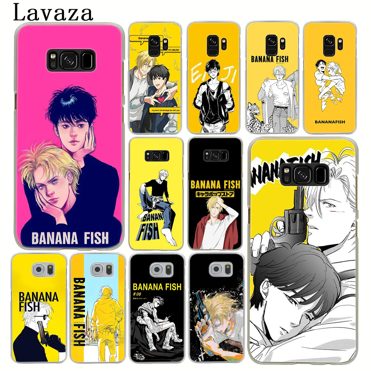 Чехол для телефона Lavaza Banana Fish Anime чехол Samsung Galaxy S20 Ultra S10E S10 Lite S6 S7 Edge S8 S9 Plus A51 A71 A81
