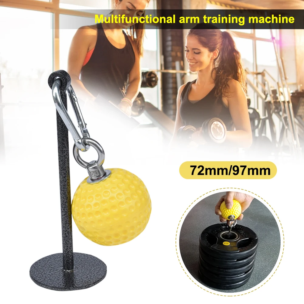 

72/97mm Pull Up Balls Non-slip Hand Grips Strength Trainer Exerciser Hand Grip Ball Exerciser Finger Trainer Grip for Exercise