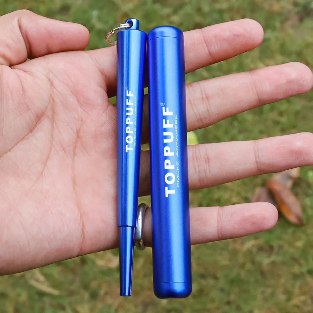 TOPPUFF Tobacco Aluminum Doob Tube Stash Jar Container Fashion Long-Term Use Mature Joint Roller Cigarette Herb Rolling Manual | Дом и сад
