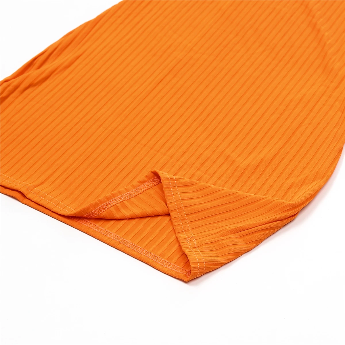 Модный женский летний облегающий короткий вязаный мини сарафан без рукавов