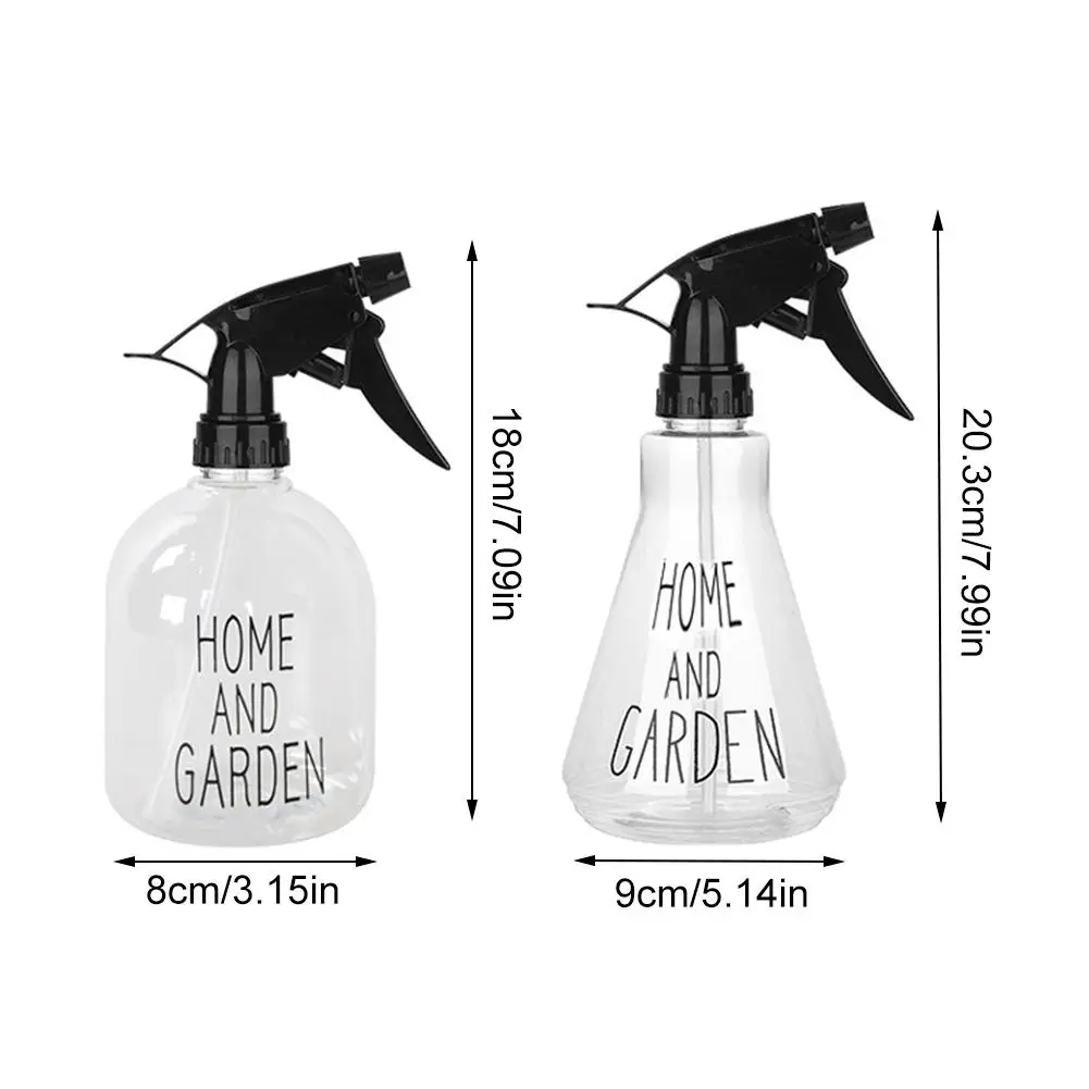 

500ml Multi-function Plastic Watering Can Plant Flower Watering Pot Spray Bottle Garden Mister Sprayer Gardening Tools