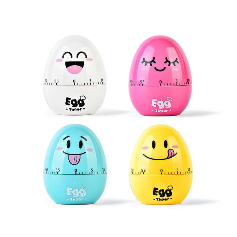 Хороший 60 минут напоминания по времени мультфильм милое яйцо кухонный таймер