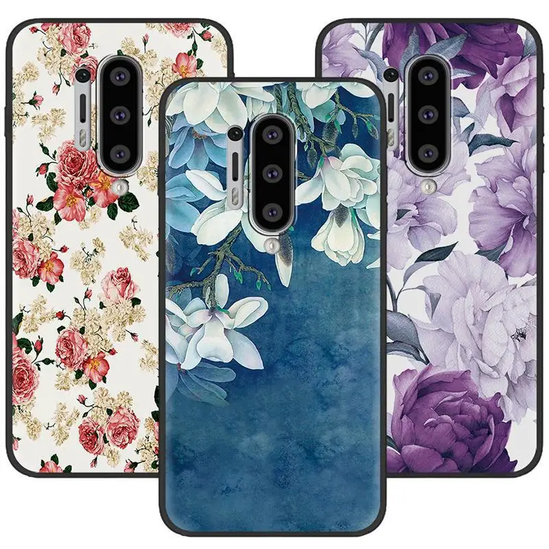 Чехол для OnePlus 8 Pro мягкий силиконовый черный бампер из ТПУ Oneplus T One plus защитный
