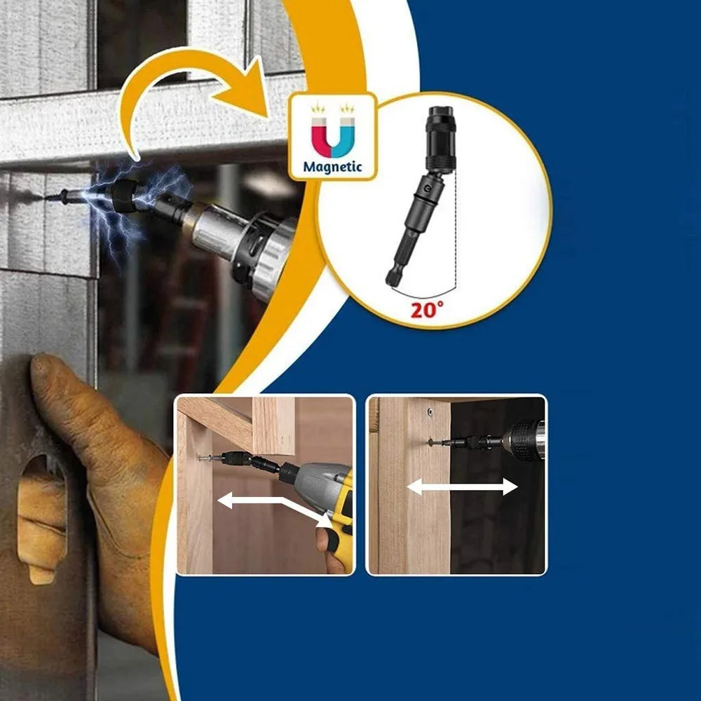 Магнитный шестигранный хвостовик винтовой наконечник Сверла быстрой смены