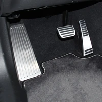 car styling accelerator brake pedal decoration sticker trim for volvo xc60 2018 20 interior footboard anti slip accessories