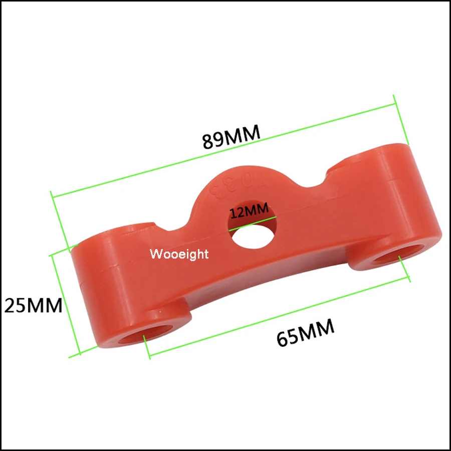 Комплекты красных полиуретановых втулок переключения передач Wooeight 2 шт. подходят