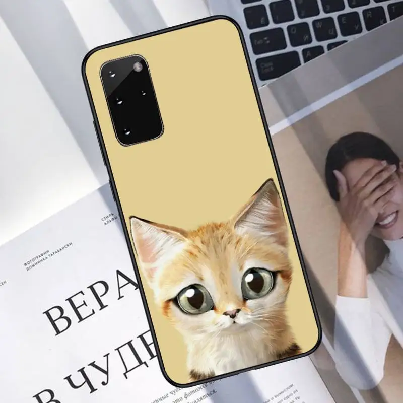 

Siamese cat Phone Case For Samsung A40 A31 A50 A51 A71 A20E A20S S8 S9 S10 S20 Plus note 20 ultra