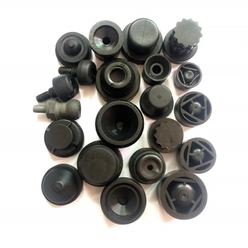 4 шт. универсальный резиновый Ударный Блок для багажника автомобиля задняя дверь