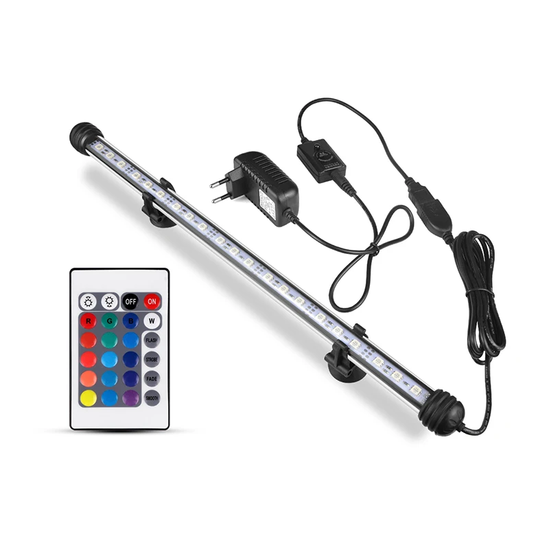 Аквариумный светодиодный светильник для аквариума водонепроницаемая лампа с