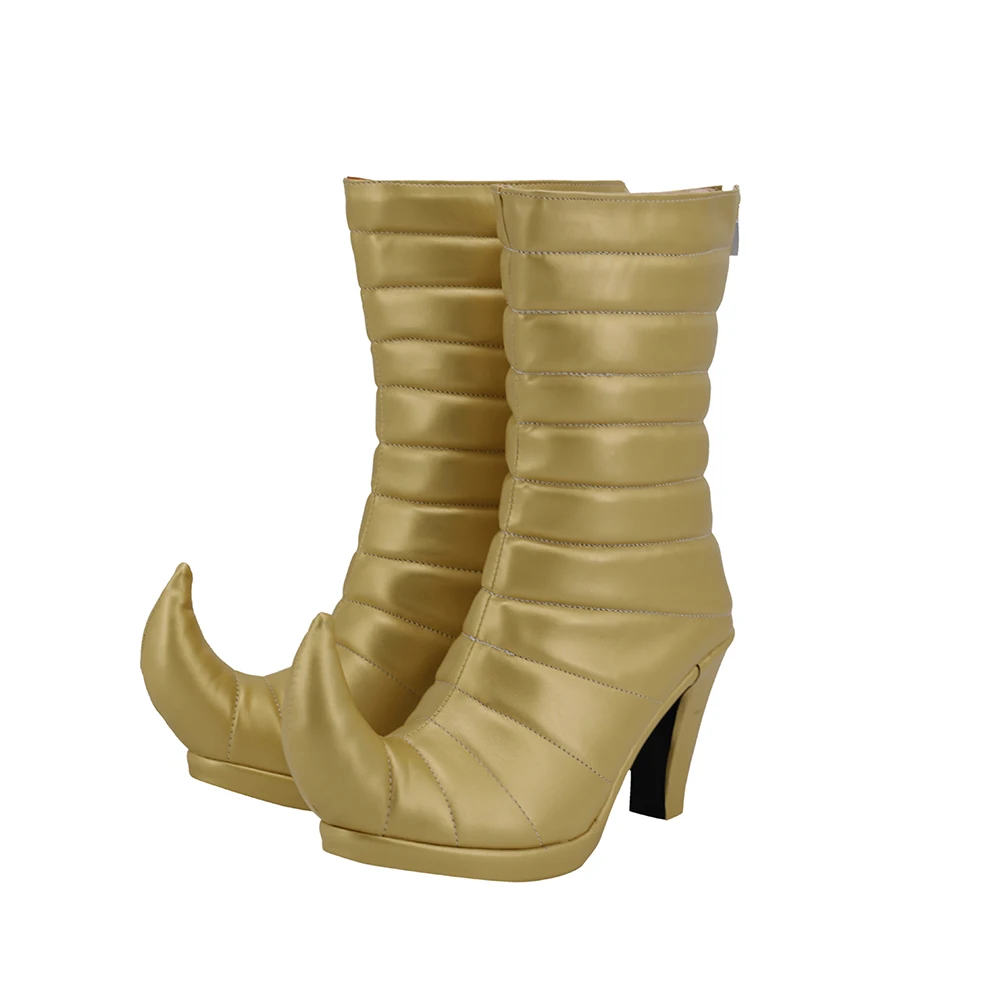 Золотые туфли JOJO Diona обувь для косплея по индивидуальному заказу невероятные