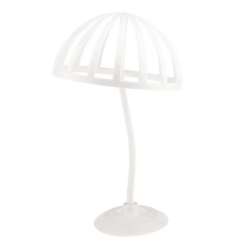 

1Pc Freestanding Wigs Stand Hat Cap Storage Display Holder Rack Dryer Organizer Mannequin Head Model For Home Shop