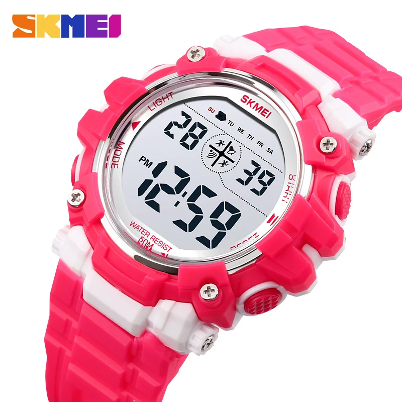 

Outdoor Sport Children's Watch Original Design Kid Watches Luxury LED Display Countdown Digital Wristwatch 50M Waterproof Clock