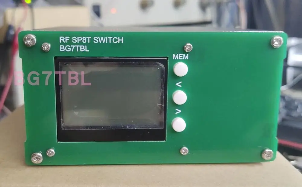 Изготовитель: BG7TBL LCD 10 кГц-2 5 ГГц SP8T однополюсный 8-бросный переключатель CNC