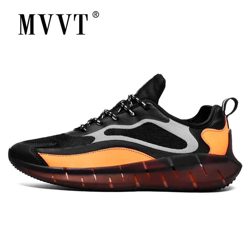 Новинка 2020 дышащие мужские кроссовки для бега светоотражающие амортизирующие