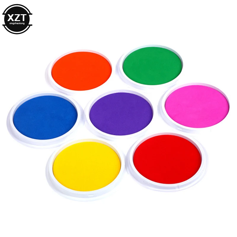 Забавные чернила для рукоделия картина на палец рукоделие изготовление открыток