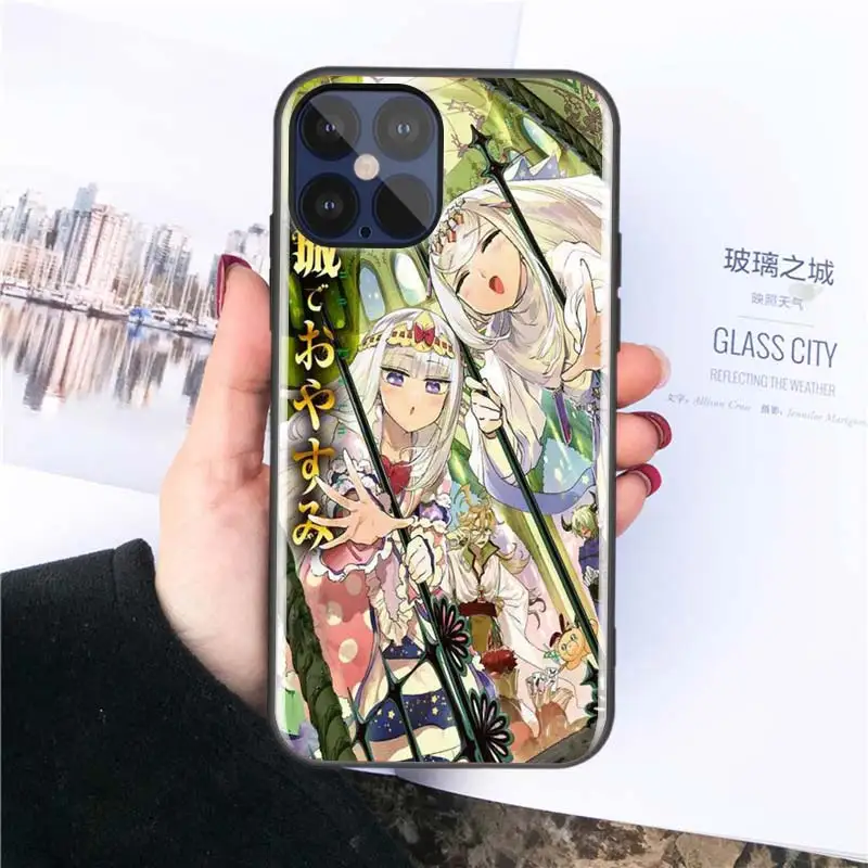 

Sleepy Princess In The Demon Castle Phone for iPhone 7 8 11 12 Mini Pro Max X XS Max XR 6S Plus Case Silicone Fashion Shell
