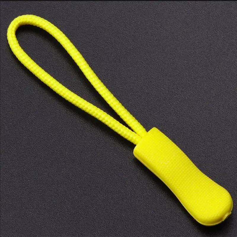 10 шт. уличные застежки молнии ползунок шнур съемник веревки для сумки пряжка