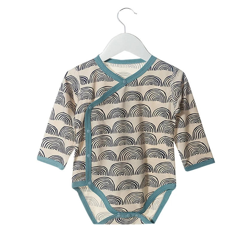 

Cartoon Print Baby Jumpsuit Long Sleeve Romper Bodysuit Onesies Cotton Newborn Toddler Infant Outfits Summer Clothes Q1FE
