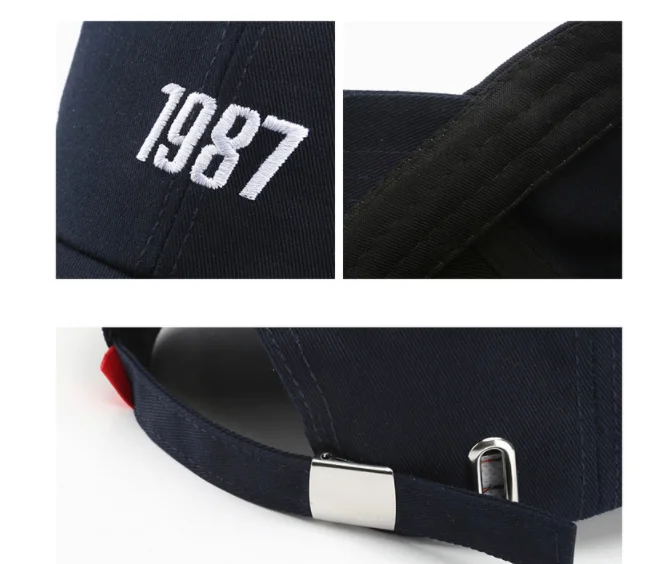 Модная бейсболка TSDFC стандартная хлопковая унисекс весенне-летние