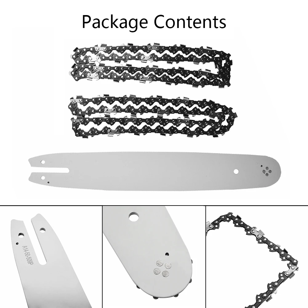

2x Chainsaw Chains&14\\'\\' Guide Bar For Stihl Chainsaws HT75 HT100 HT101 019T Part