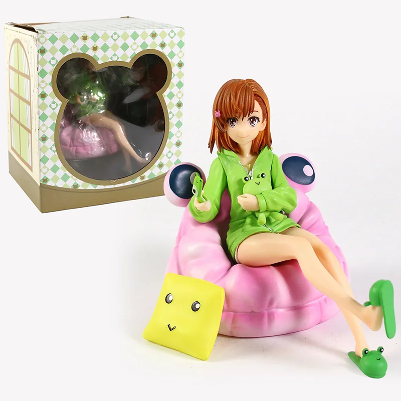 

Mikoto Misaka определенный научный рельсовый пистолет T Geko с толстым покрытием Ver. ПВХ Коллекционная модель статуя аниме фигурка игрушка